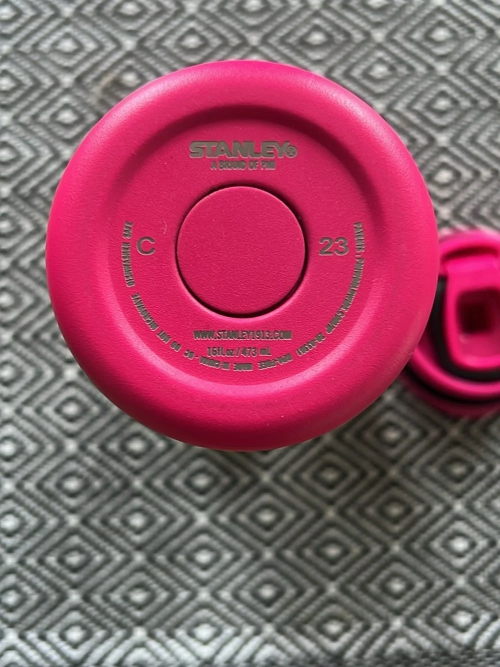 Hot Pink Stanley 16oz - Picture 5 of 5